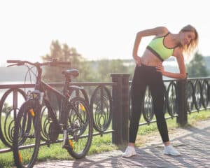 Stretching bike tour